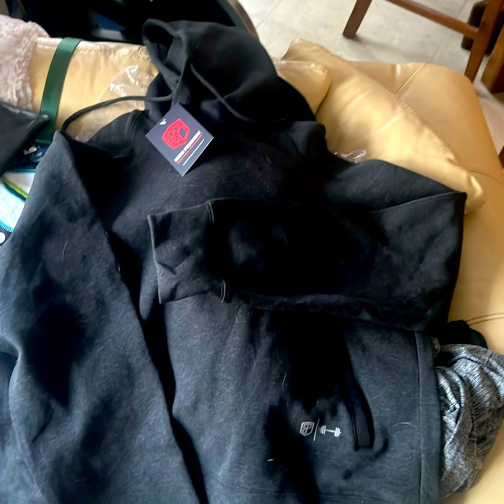 NWT- born primitive hoodie-xxl-dark grey